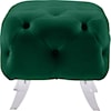 Meridian Furniture Crescent Ottoman