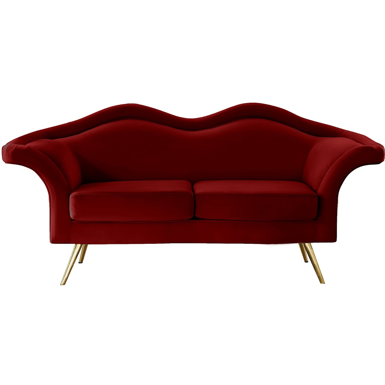 Meridian Furniture Lips Loveseat