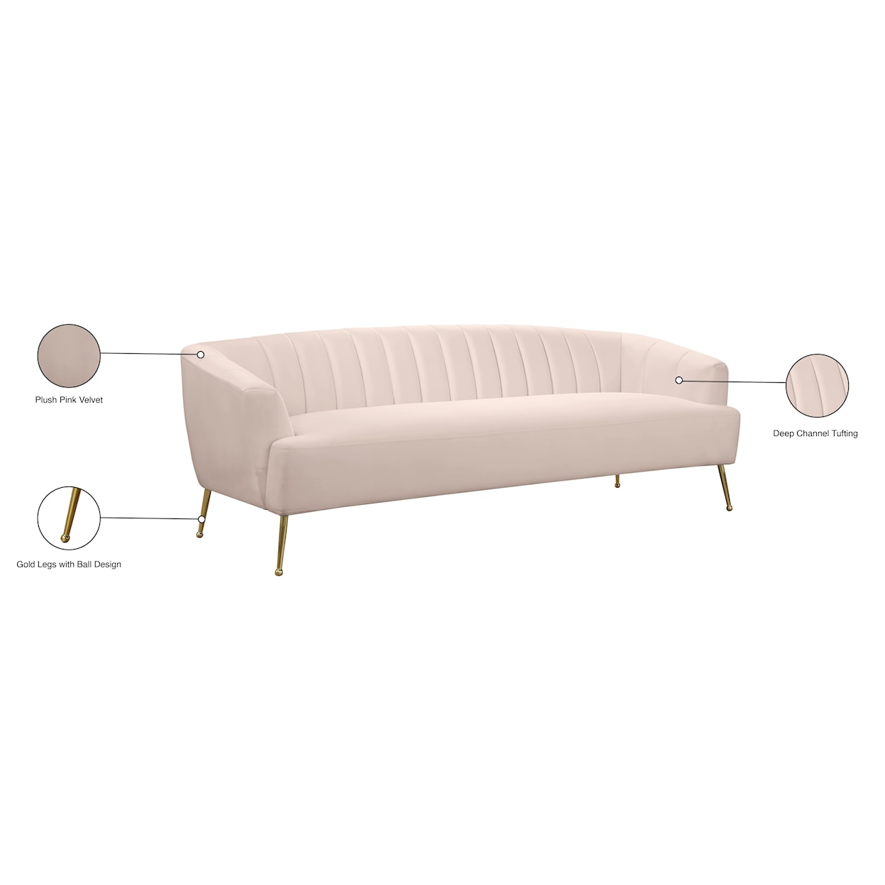 Meridian Furniture Tori Sofa