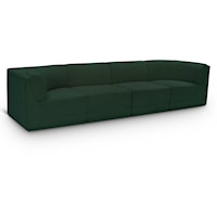 Ollie Green Boucle Fabric Modular Sofa