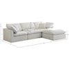 Meridian Furniture Plush Standard Comfort Modular Sectional