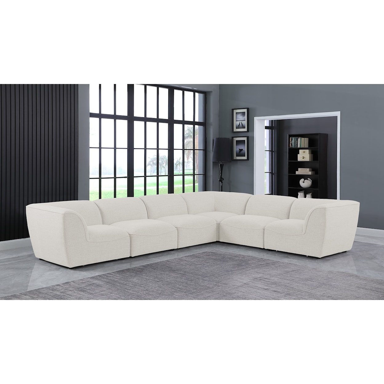 Meridian Furniture Miramar Modular Sectional