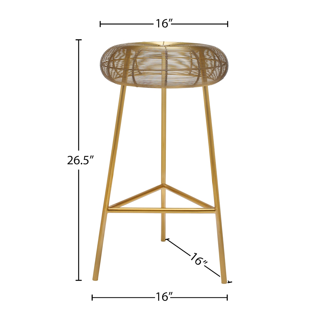 Meridian Furniture Tuscany Counter-Height Stool