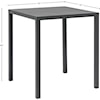 Meridian Furniture Maldives Square Bar Table