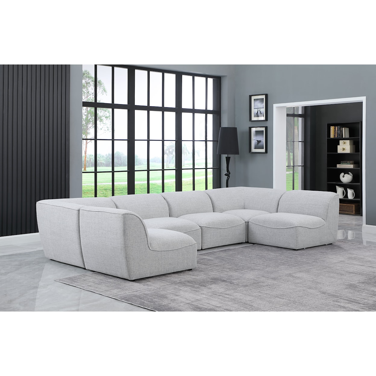 Meridian Furniture Miramar Modular Sectional