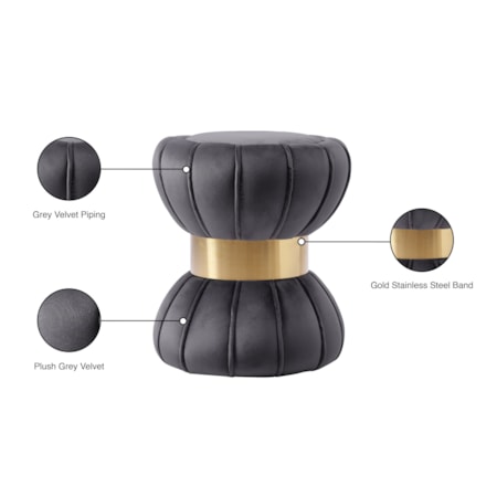 Hourglass Ottoman