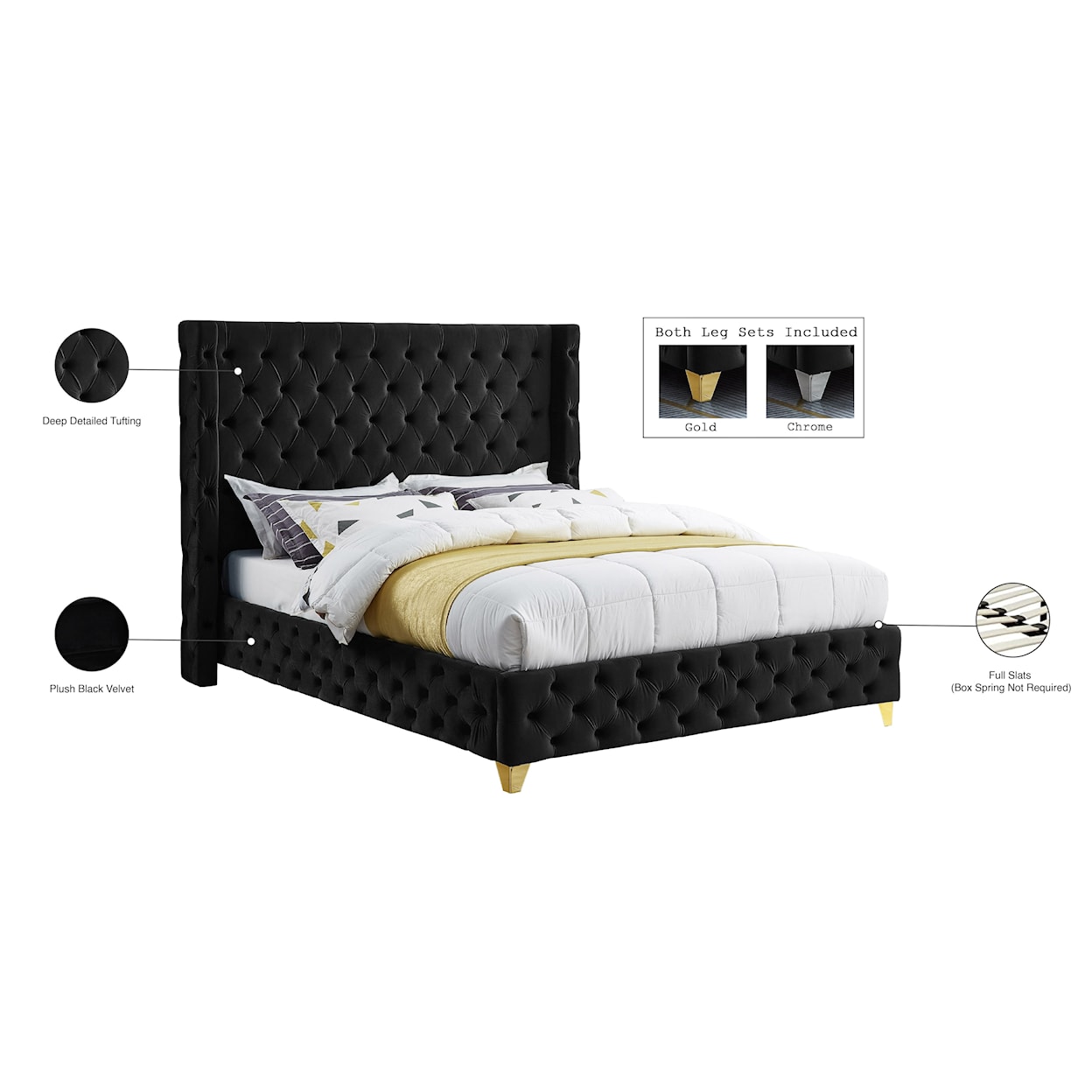 Meridian Furniture Savan Full Bed