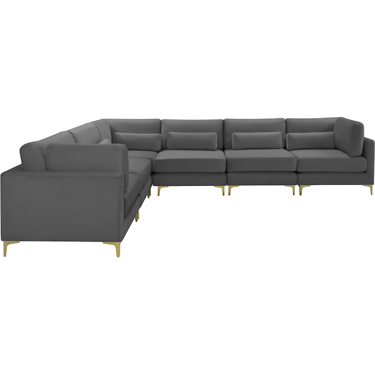 Meridian Furniture Julia Modular Sectional (6 Boxes)