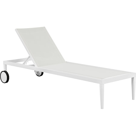 Aluminum Mesh Chaise Lounge Chair