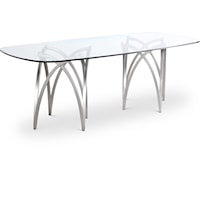 Madelyn Silver Dining Table