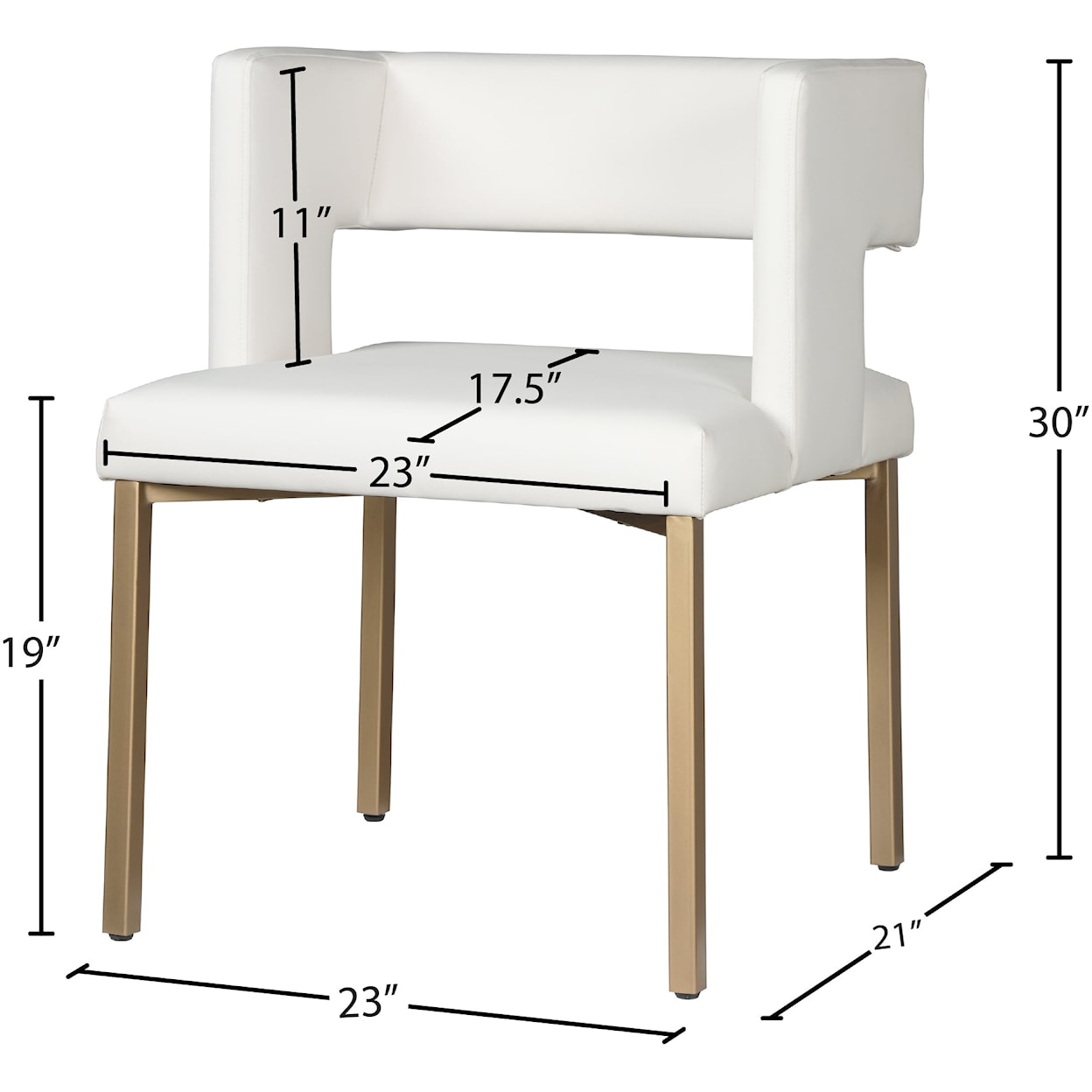 Meridian Furniture Caleb Dining Chair