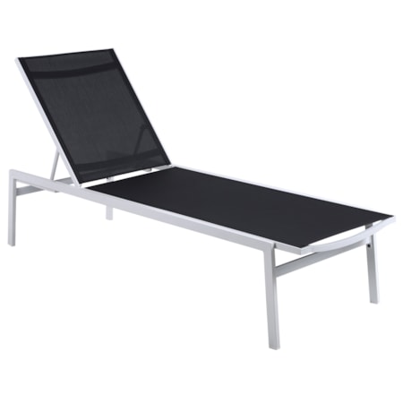 Aluminum Mesh Chaise Lounge Chair