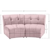 Meridian Furniture Limitless 2pc. Modular Sectional