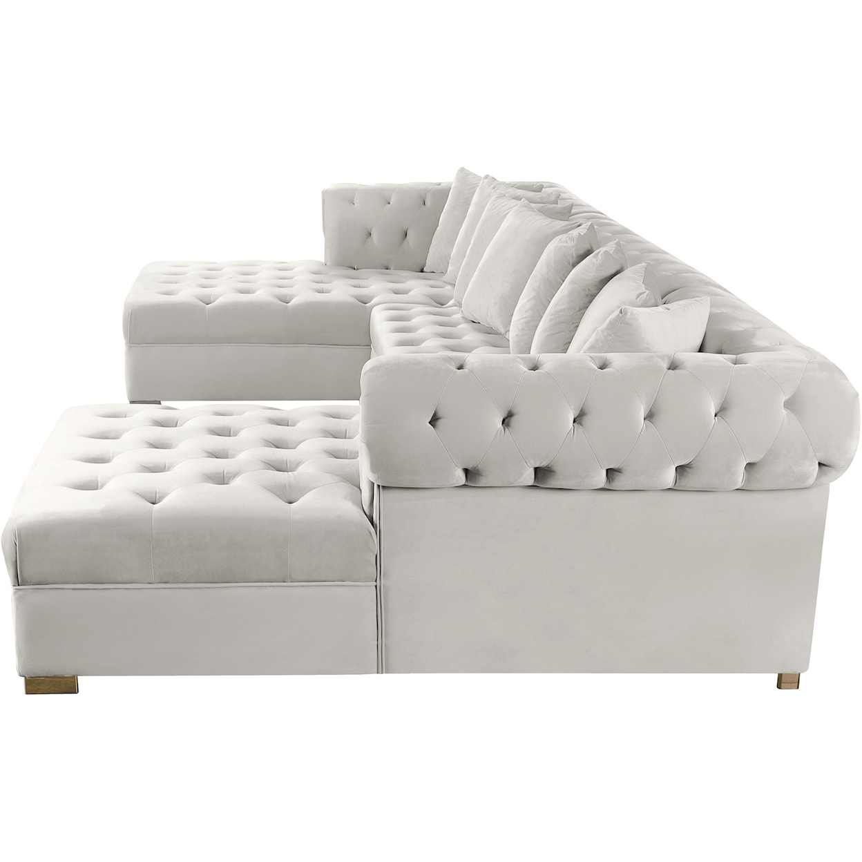 Meridian Furniture Presley 3pc. Sectional