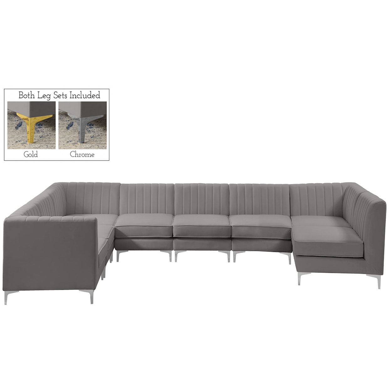 Meridian Furniture Alina Modular Sectional