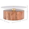 Meridian Furniture Stonewood Coffee Table