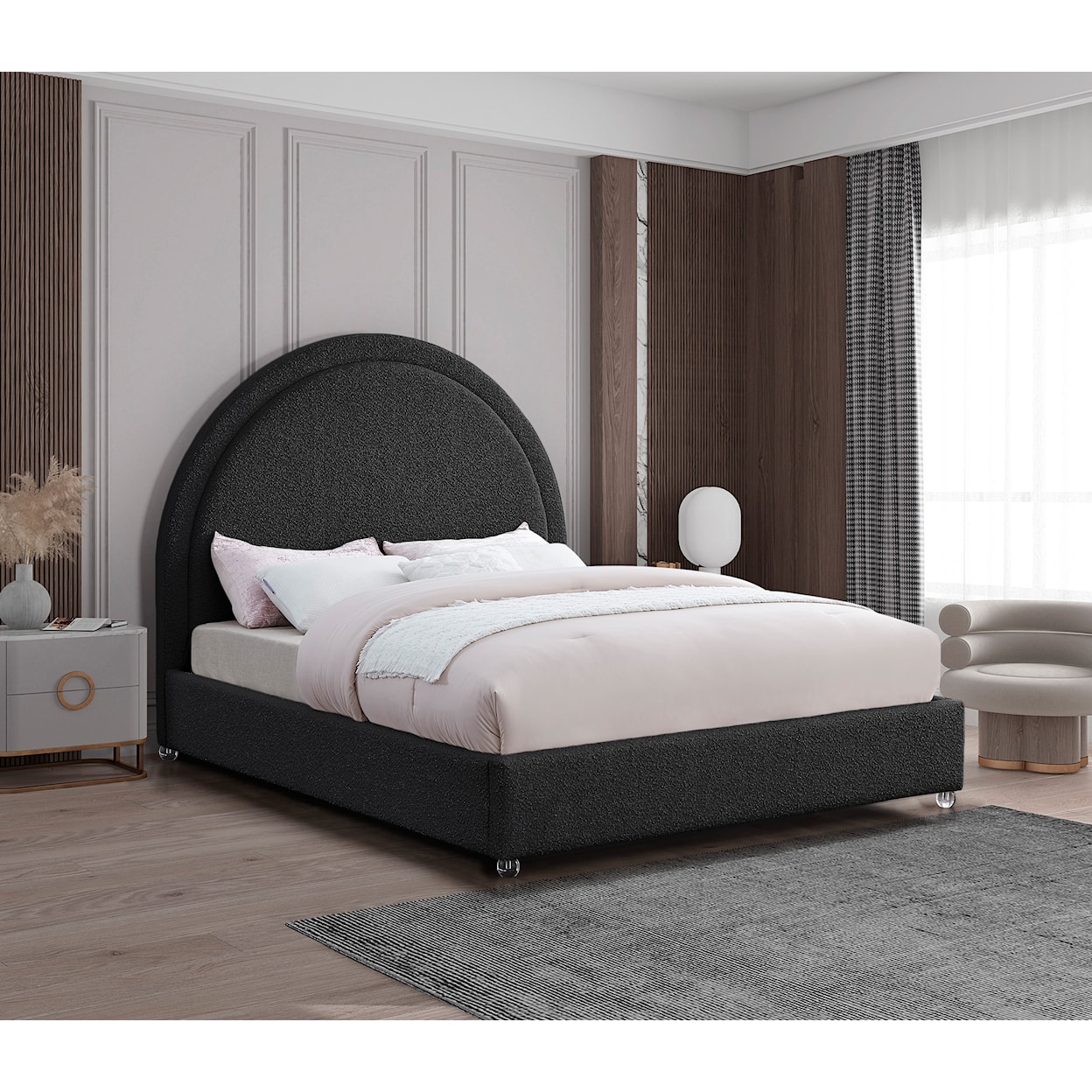 Meridian Furniture Milo King Bed