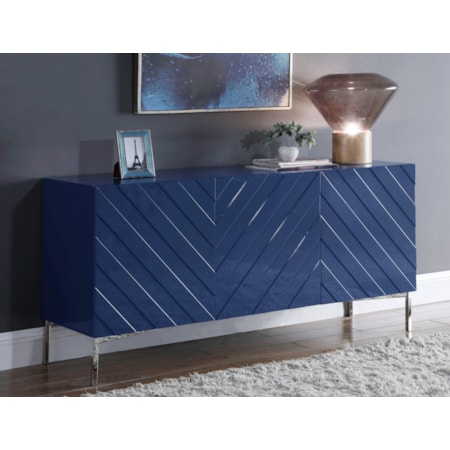 Navy Sideboard with Storage