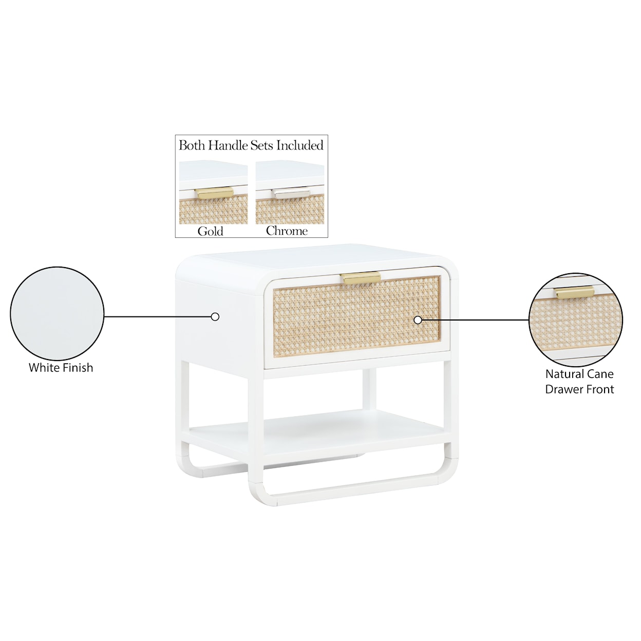 Meridian Furniture Sage Night Stand