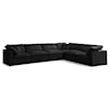 Meridian Furniture Plush Standard Comfort Modular Sectional