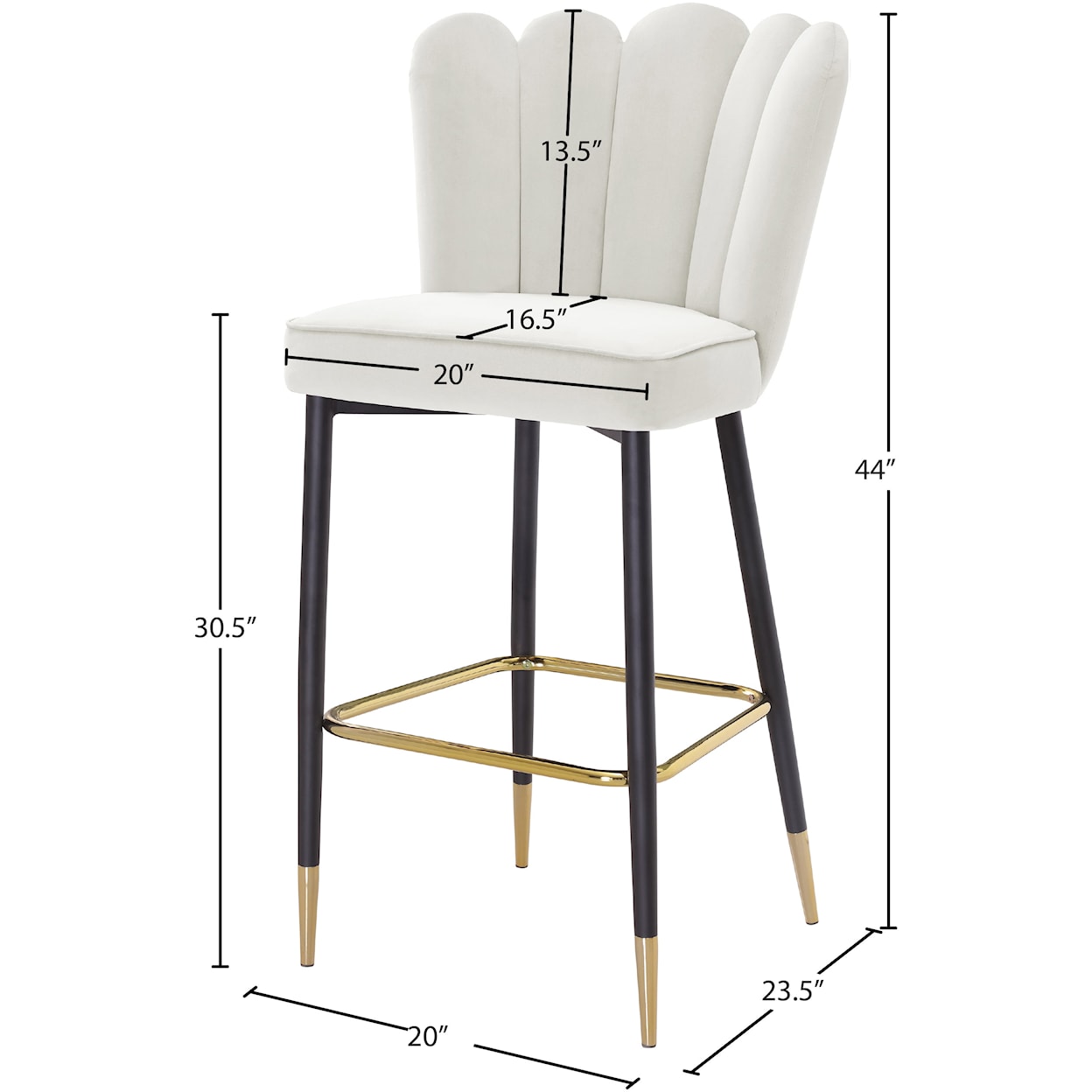 Meridian Furniture Lily Stool
