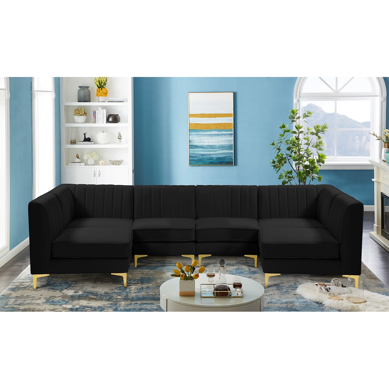 Meridian Furniture Alina Modular Sectional