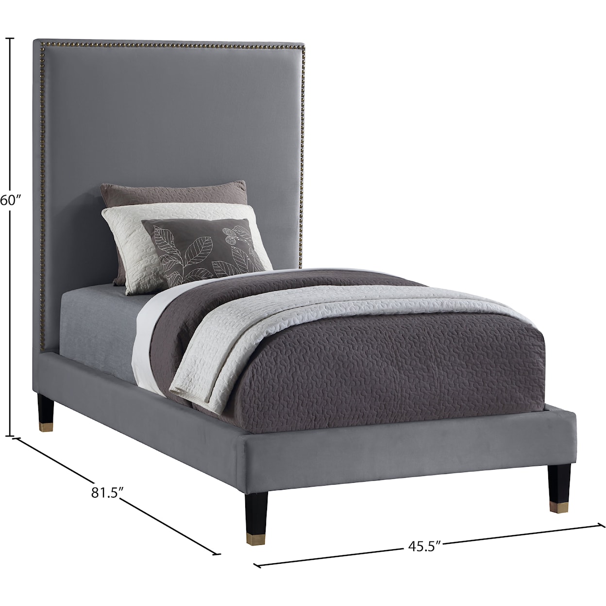 Meridian Furniture Harlie Twin Bed