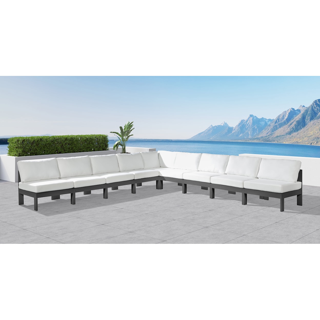 Meridian Furniture Nizuc Modular Sectional