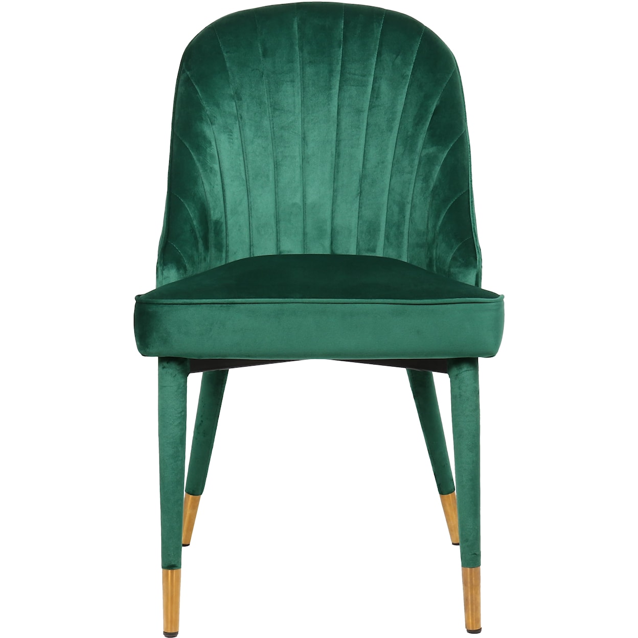 Meridian Furniture Belle Green Velvet Dining Chair