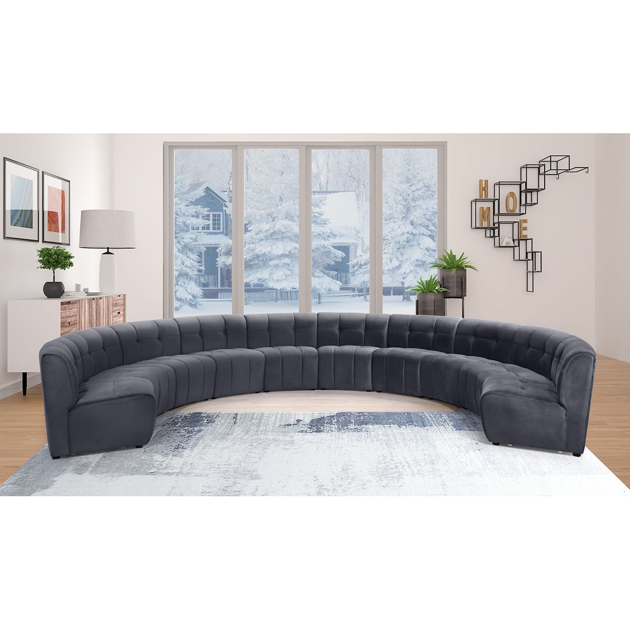 Meridian Furniture Limitless 10pc. Modular Sectional