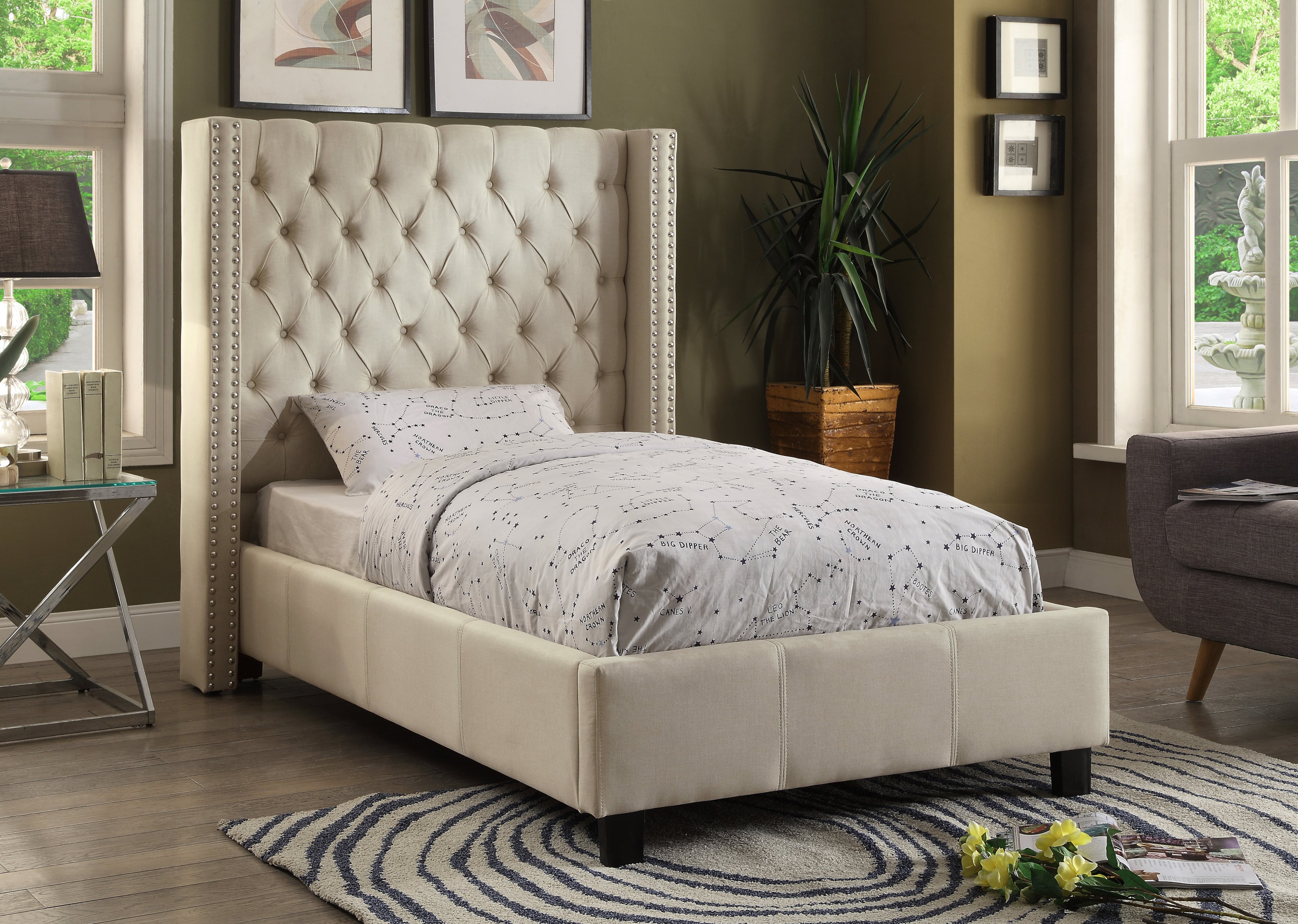 Ashton queen deals platform bed