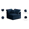 Meridian Furniture Plush Standard Comfort Modular Corner Chair