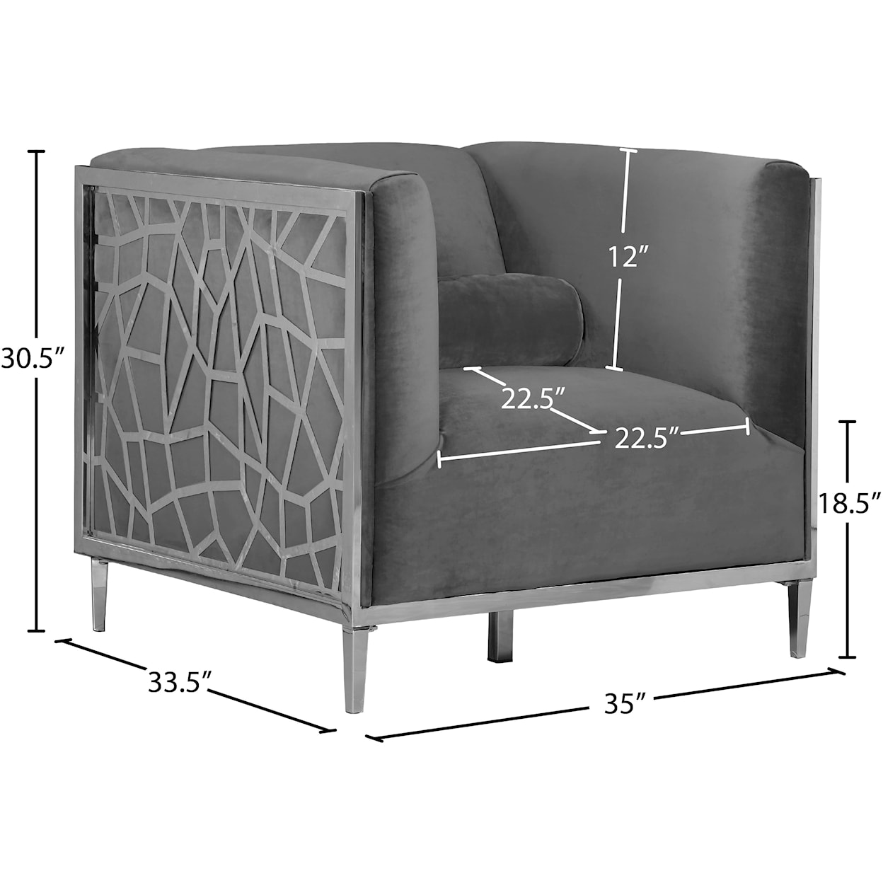 Meridian Furniture Opal Chair