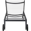 Meridian Furniture Nizuc Aluminum Mesh Chaise Lounge Chair