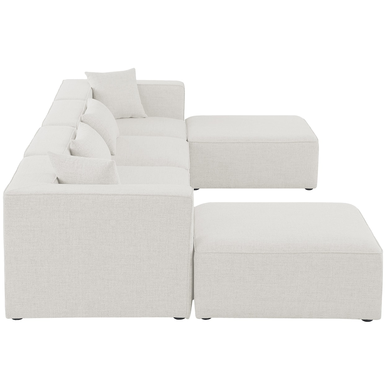 Meridian Furniture Cube Modular Sectional