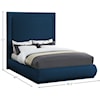 Meridian Furniture Brooke King Bed