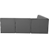 Meridian Furniture Tuft Modular Sectional