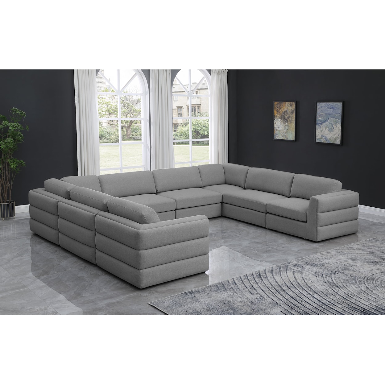 Meridian Furniture Beckham Modular Sectional