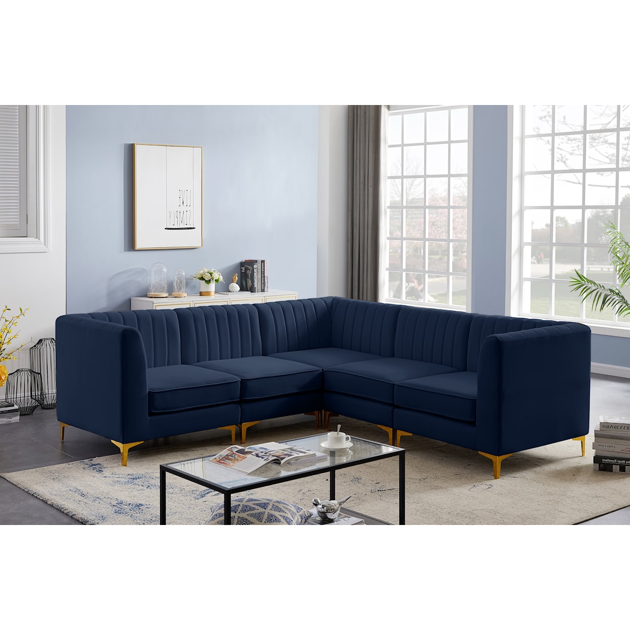 Meridian Furniture Alina Modular Sectional