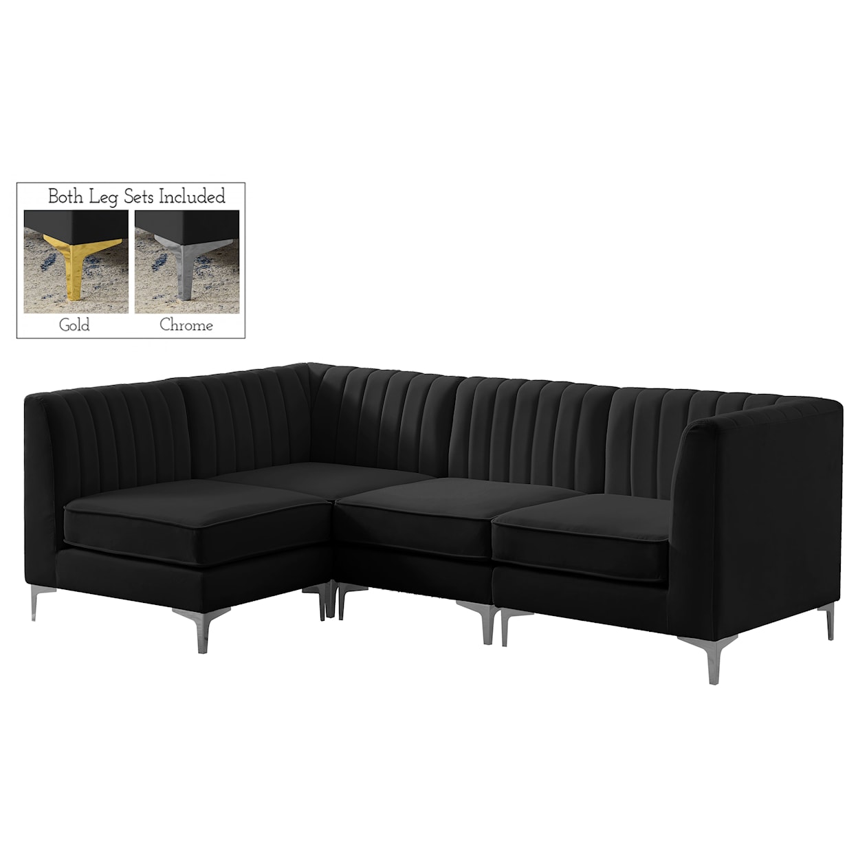 Meridian Furniture Alina Modular Sectional