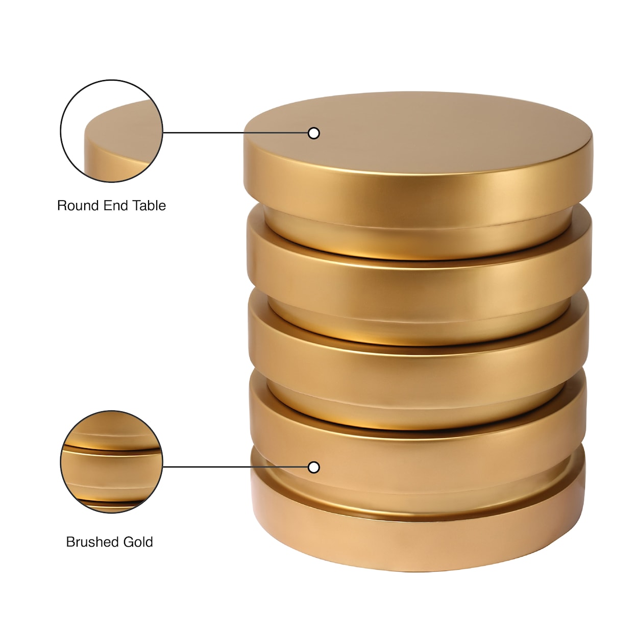 Meridian Furniture Levels End Table