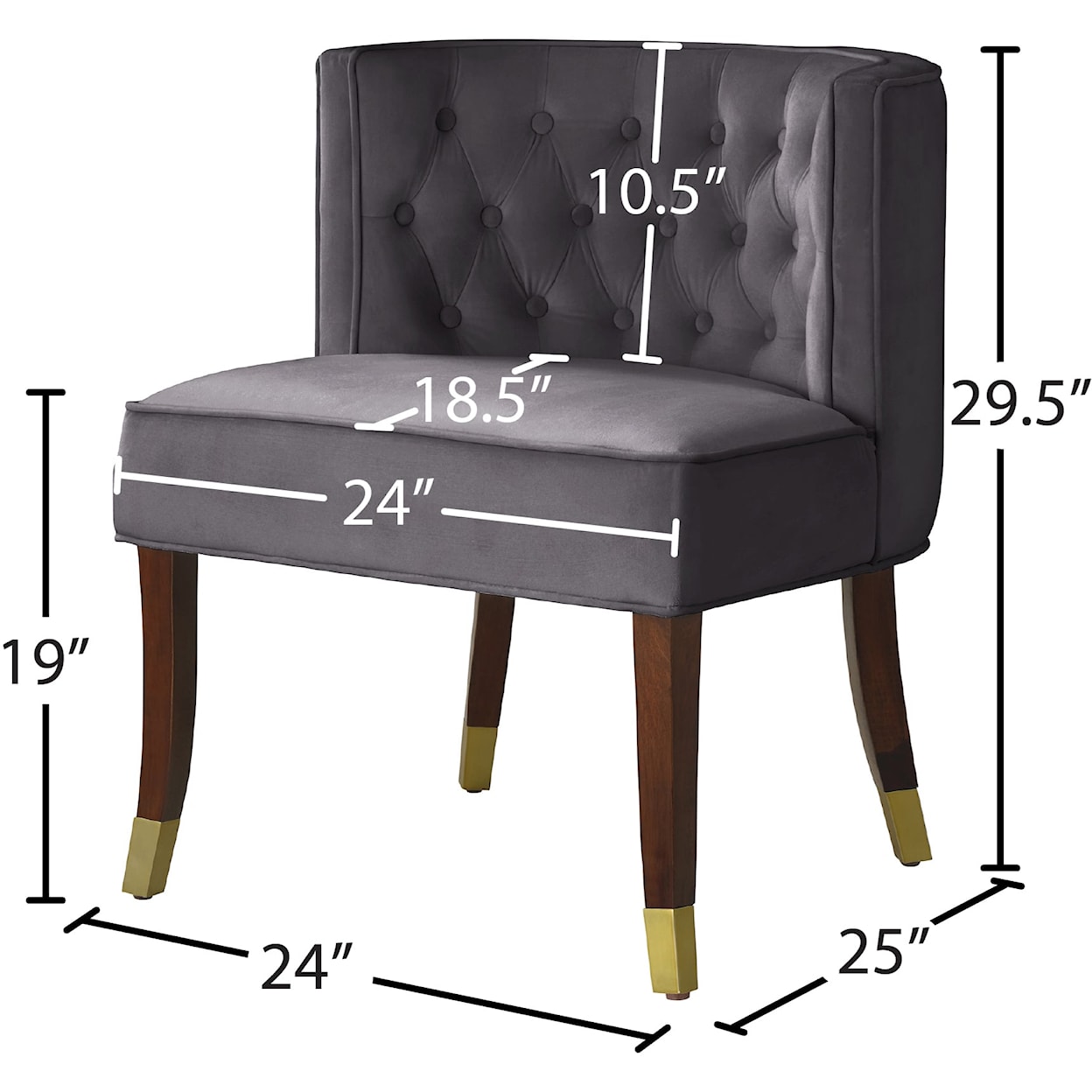 Meridian Furniture Perry Dining Chair