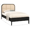 Meridian Furniture Siena Twin Bed (3 Boxes)