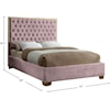 Meridian Furniture Lana King Bed