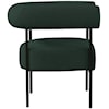 Meridian Furniture Blake Green Boucle Fabric Accent Chair