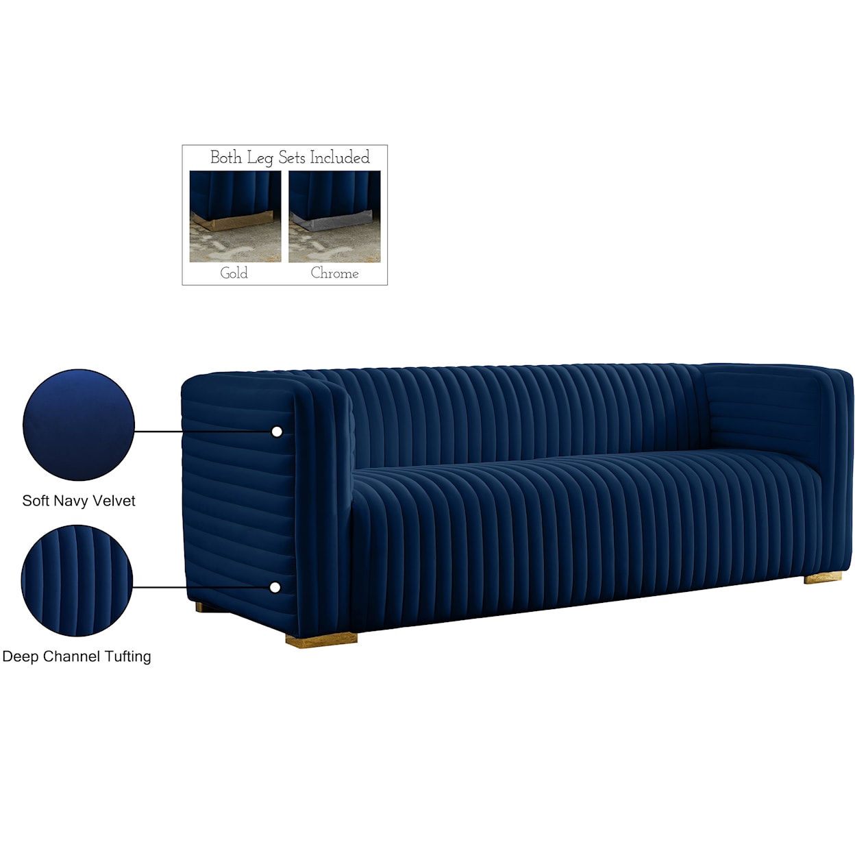 Meridian Furniture Ravish Sofa