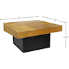 Meridian Furniture Palladium Coffee Table