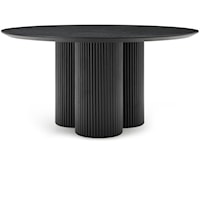 Simba Black Dining Table