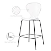 Meridian Furniture Clarion Stool