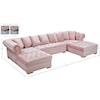 Meridian Furniture Presley 3pc. Sectional